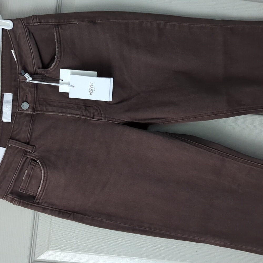VERVET BY FLYING MONKEY High-Rise Stretch Slim Straight Jeans- 30P - Picture 2 of 6